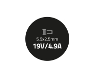 Qoltec Zasilacz 90W 19V 4.9A 5.5*2.5 - 353104 - zdjęcie 3
